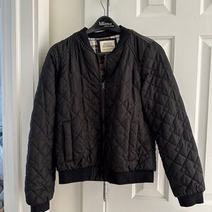 Ashley By 26 International Ladies Quilted Black Jacket